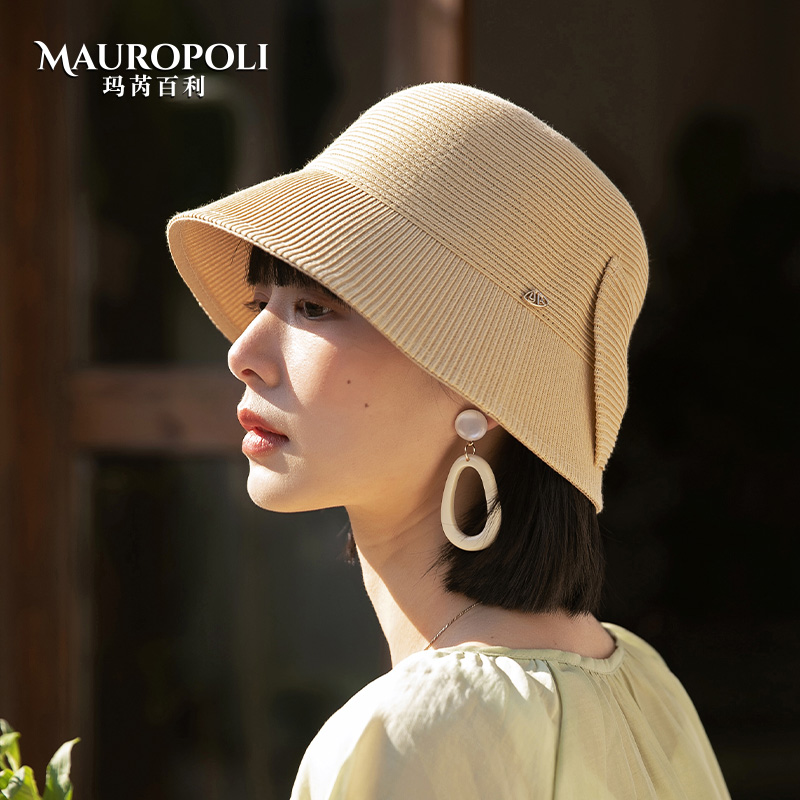 mauropoli草帽出游休闲女夏防晒