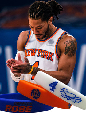 nba罗斯4号尼克斯手环25号rose