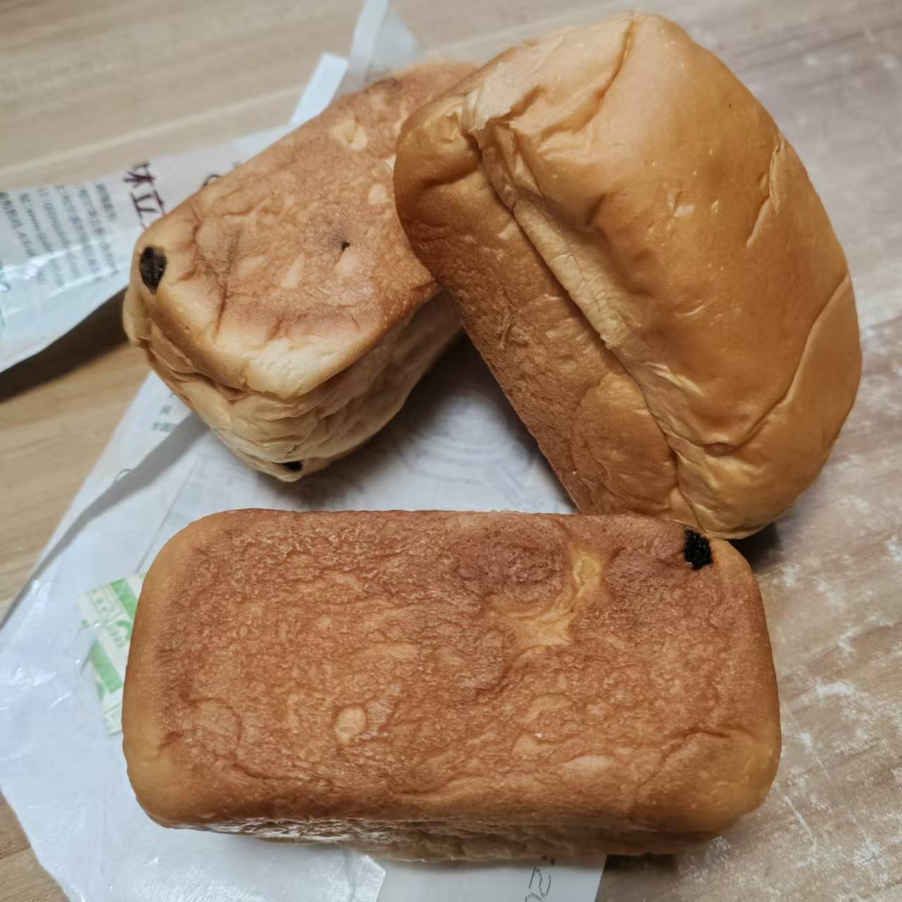哈尔滨特产秋林葡萄干面包255G