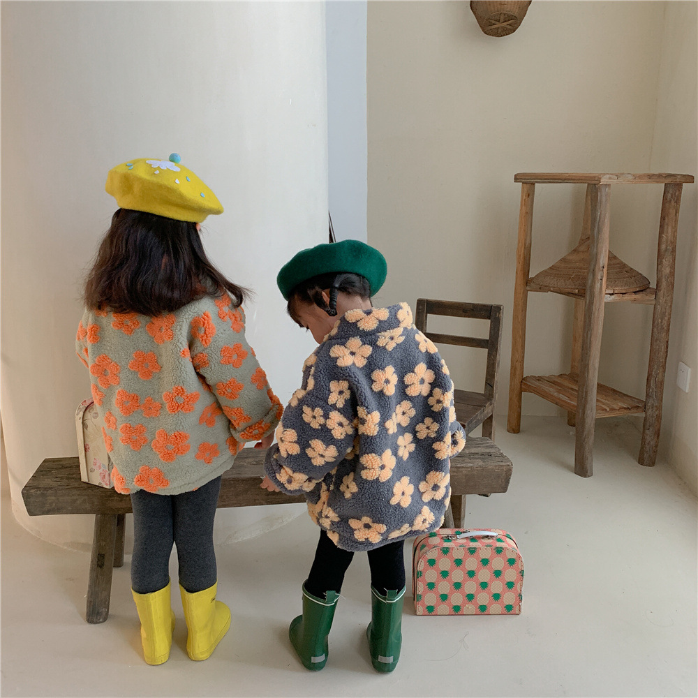 【立体花】韩国童装宝宝毛毛衣