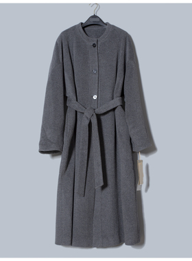 MAV高端羊绒品牌专柜16800时尚柔软山羊绒+超细澳毛蝙蝠袖大衣冬