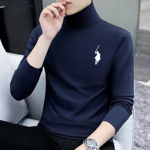 轻薄防寒保暖内衣男款 正品 高领打底衫 t恤男士 纯棉秋衣服 保罗长袖