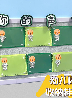 幼儿园表征袋美术作品展示袋a4透明绘画袋a3绘本收纳袋挂袋挂墙