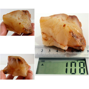 108克黄龙玉原石 雕料 精品-3050