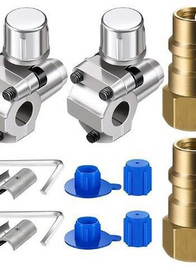 带防尘盖的子弹穿孔阀套R12 转换为 R134A 适合 7/16 英寸BVP-31