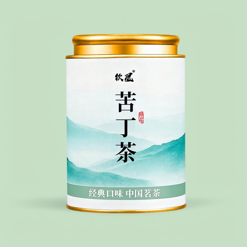 小叶苦丁茶2025年新茶嫩芽绿茶送礼送长辈优质品质口粮茶125g罐装