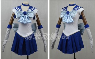 美少女战士水野亚美战斗服cos 水手水星公主Cosplay服装