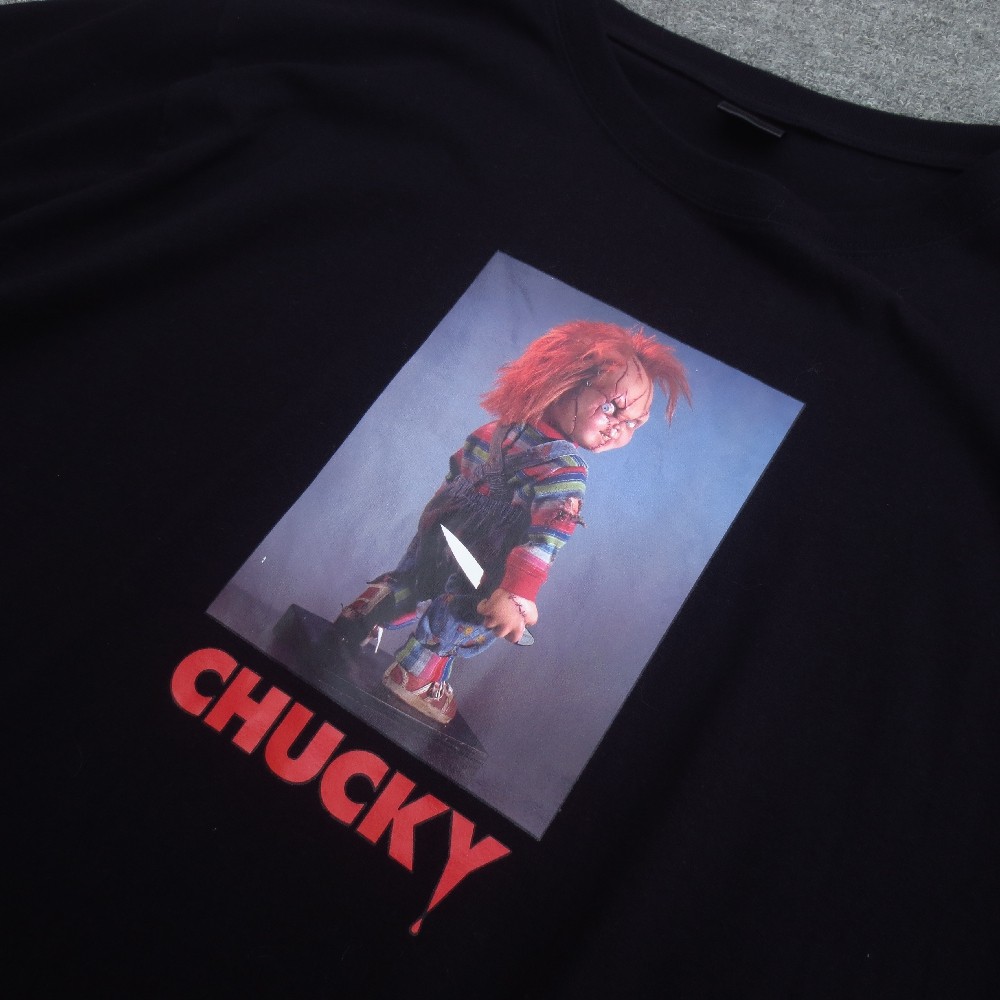 宽松纯棉个性chucky鬼娃