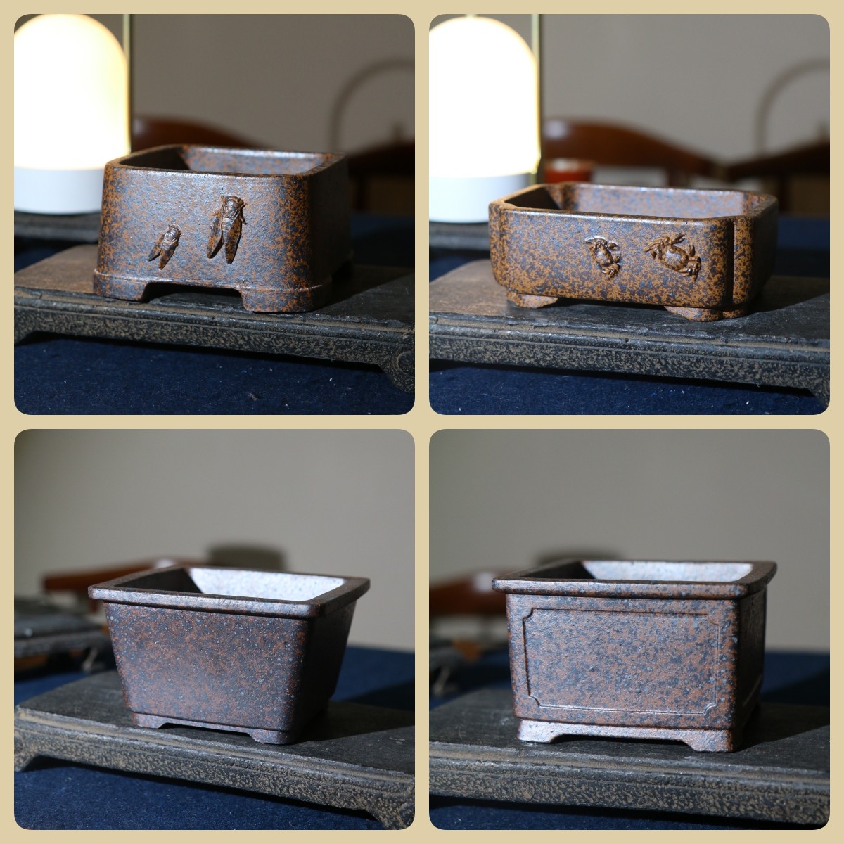 紫砂花盆柴烧六方形长方形正方形手工盆景盆菖蒲盆仿古张治诚,鲜花速递/花卉仿真/绿植园艺,花盆,淘宝优惠券,粉丝福利购,淘宝优惠卷