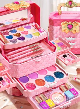 儿童化妆品套装无毒公主彩妆