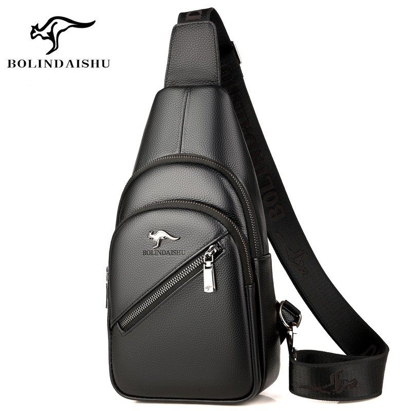 真皮胸包男2026新款休闲斜挎包头层牛皮单肩包时尚背包运动胸前包,箱包皮具/热销女包/男包,胸包,淘宝优惠券,粉丝福利购,淘宝优惠卷