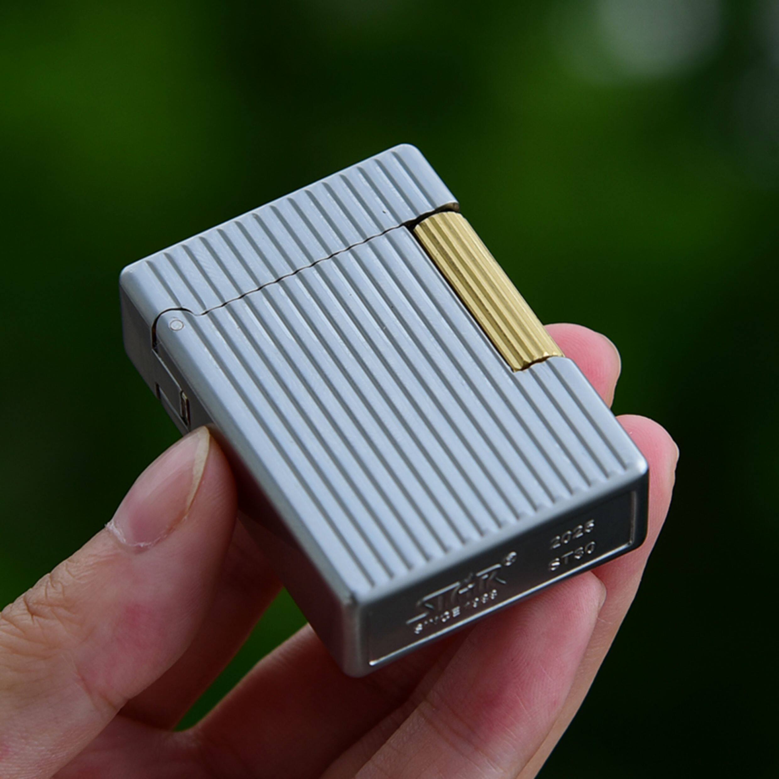 恒星ST30行李箱侧滑煤油打火机异形创意国潮煤油机男朋友礼物送礼
