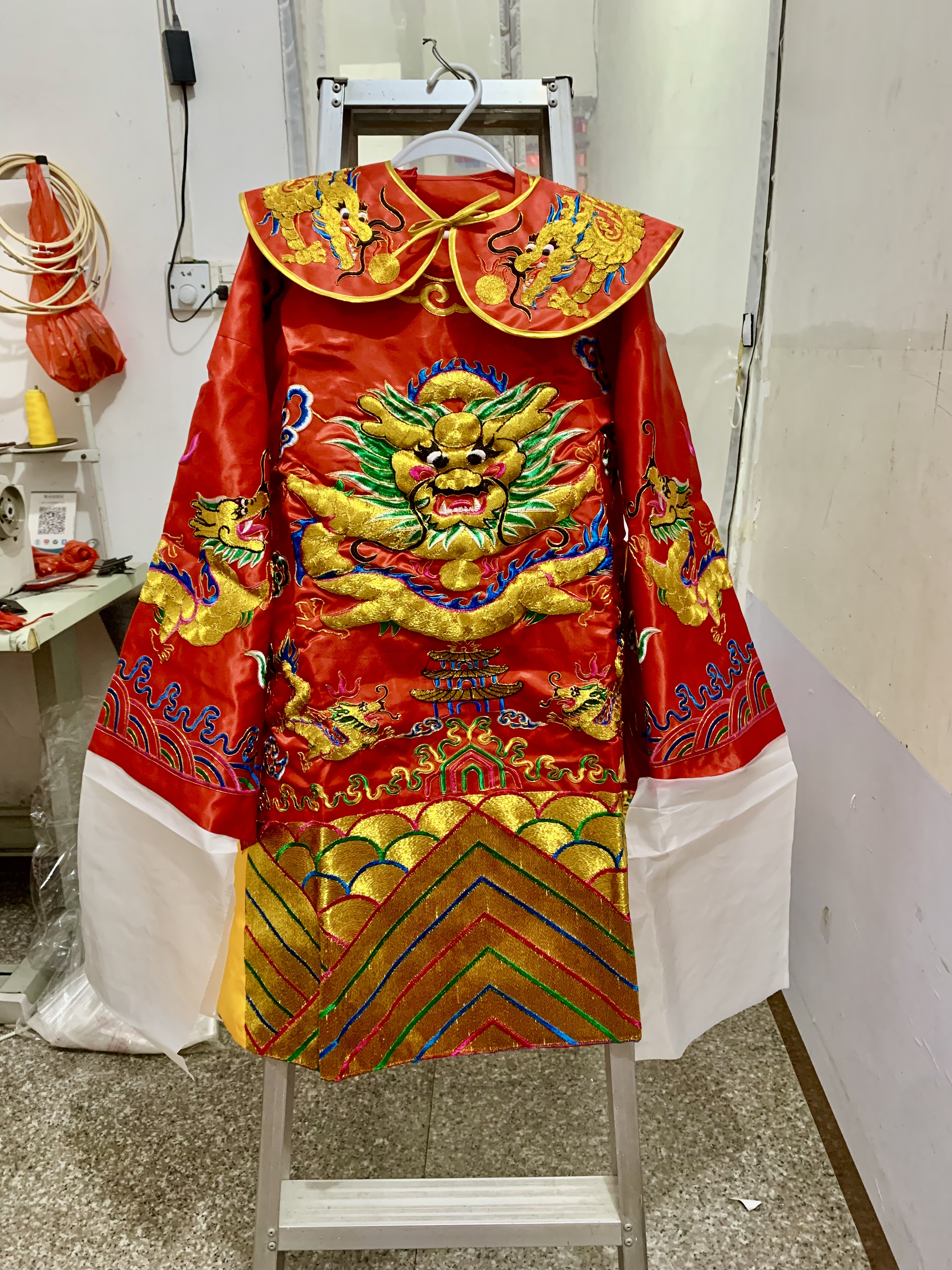 凸绣绣品1米龙袍佛像佛袍玉皇大帝保生大帝妈祖娘娘王母娘娘衣服