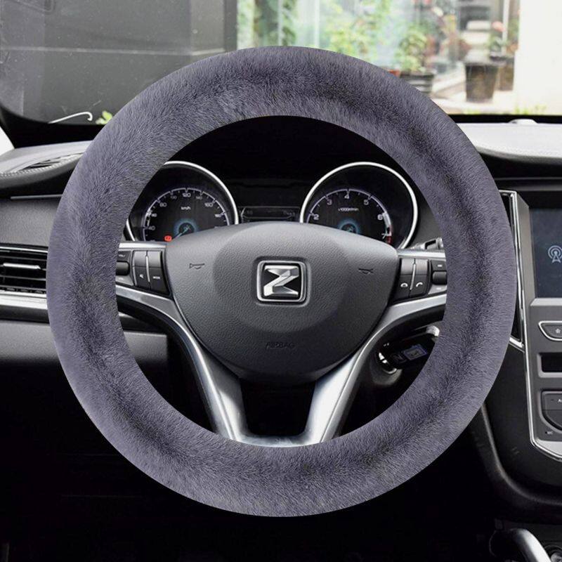 众泰大迈X5 T300T500T600T700 SR7SR9 Z700 Z300汽车方向盘套毛绒