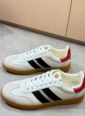 邦家尼欧洲站真皮休闲运动欧美潮牌小白鞋单鞋发型师牛皮男鞋板鞋