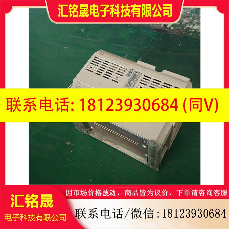 议价:安川CIMR-G7A27P5变频器7.5kw-220V原装拆
