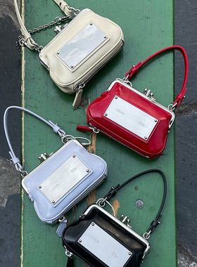 韩国小众品牌Matin kim夹子包2025新款迷你小包可爱零钱包斜挎包