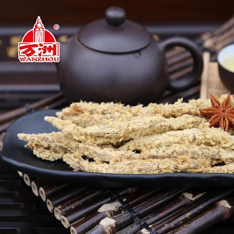 万洲牛肉干散装二星五香 香辣牛肉条250g 办公室零食大根条牛肉干