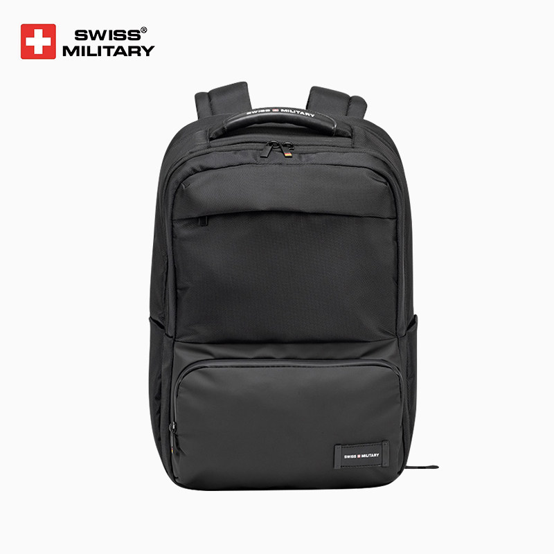SWISS MILITARY瑞士军刀双肩包男士大容量商务旅行包学生电脑背包