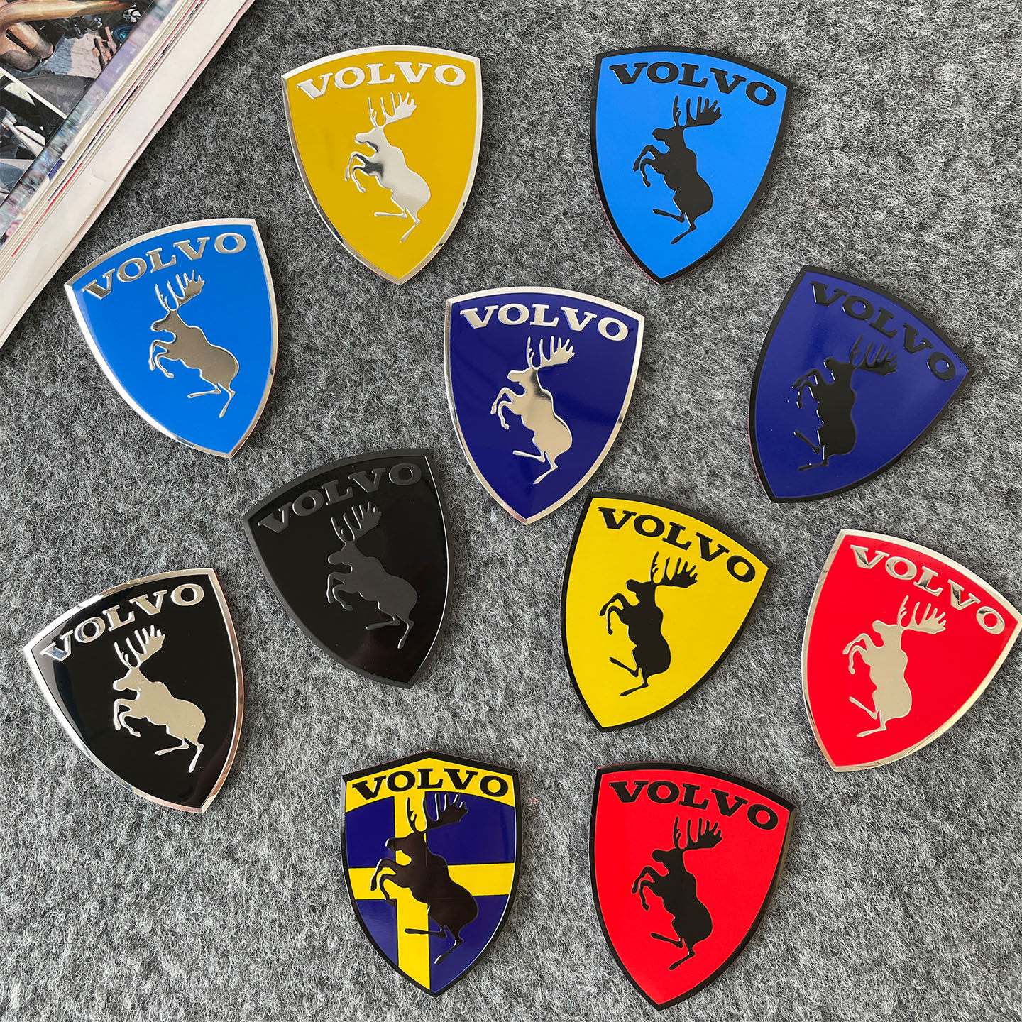 适用沃尔沃XC60XC90S90麋鹿车贴