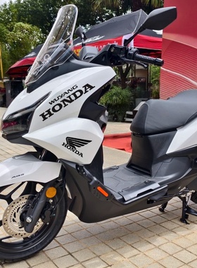 适用五羊本田NWT150翅膀贴纸摩托车头拉花配件防水反光改装饰版画