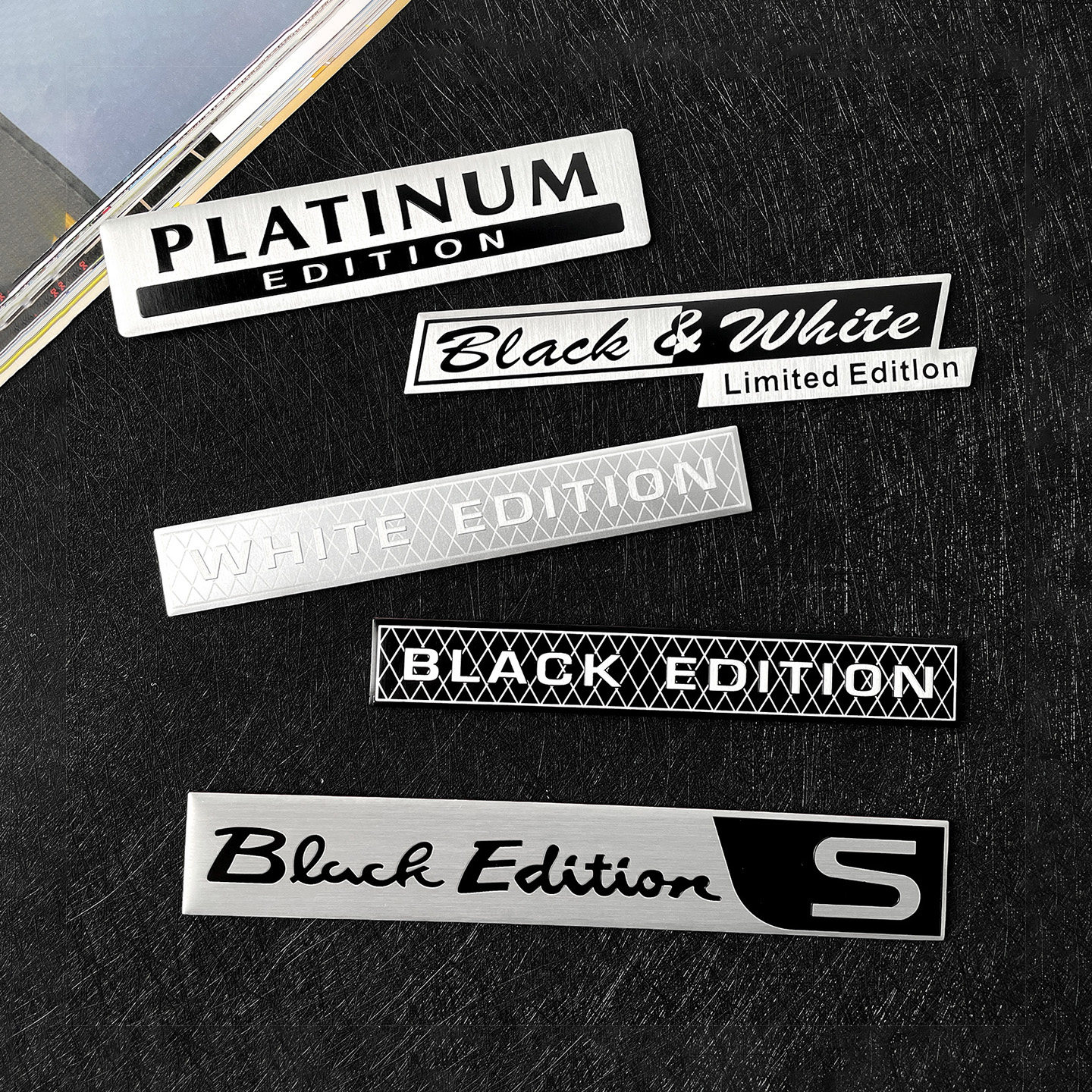 LIMITED EDITION限量版车标贴SPECIAL EDITION金属装饰贴铝标铭牌