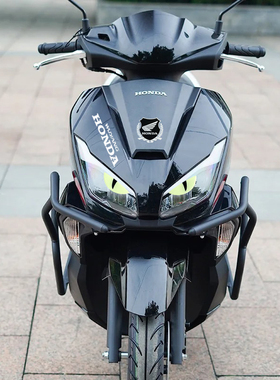 适用五羊本田NPF125翅膀标贴纸拉花摩托车防水反光车贴画装饰版花