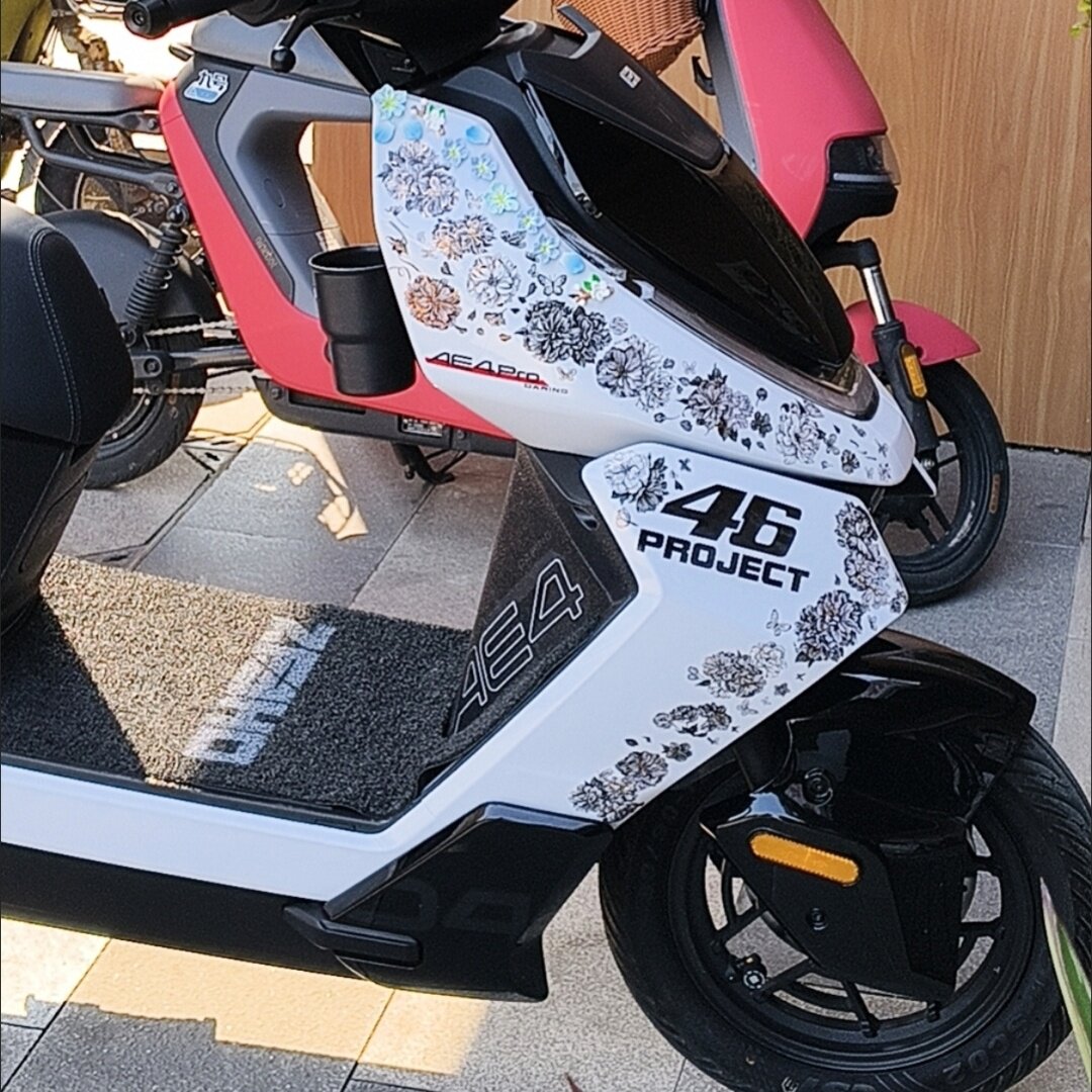 适用极核AE4SE/AE5i迷雾黑金樱贴