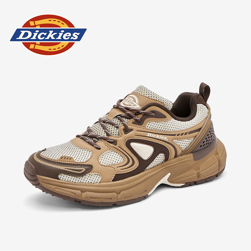 Dickies老爹鞋男2025新款秋季秋冬男鞋百搭网面鞋增高运动鞋潮鞋
