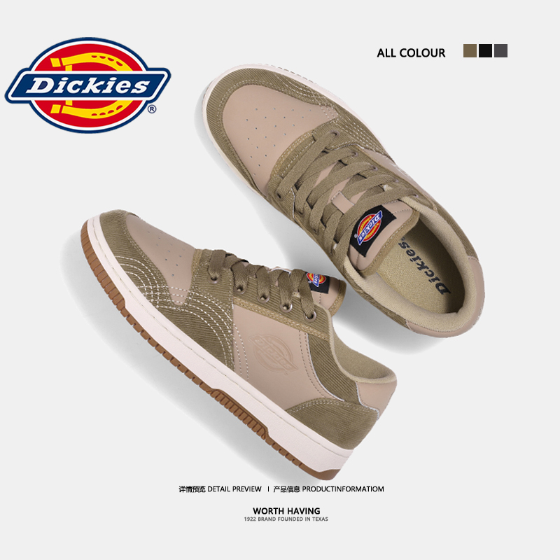 Dickies板鞋男新款百搭