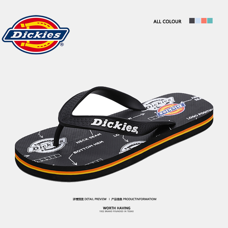 Dickies人字拖男2025新款