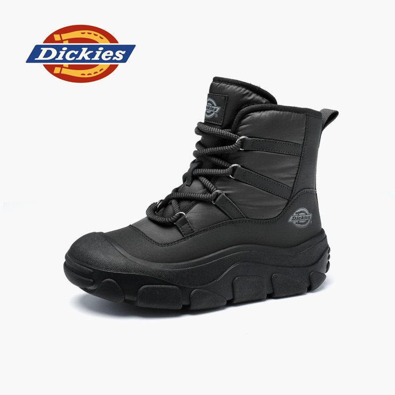 Dickies雪地靴女2026年冬季新款全绒里加厚保暖厚底短靴加绒棉靴,女鞋,时尚雪地靴,淘宝优惠券,粉丝福利购,淘宝优惠卷