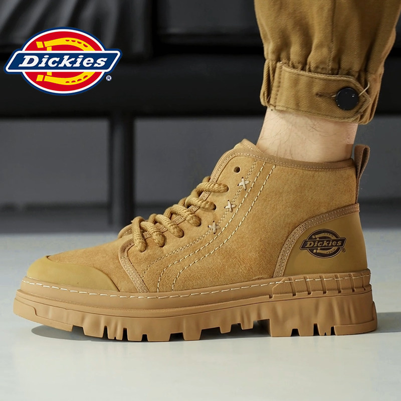 Dickies马丁靴男款真皮