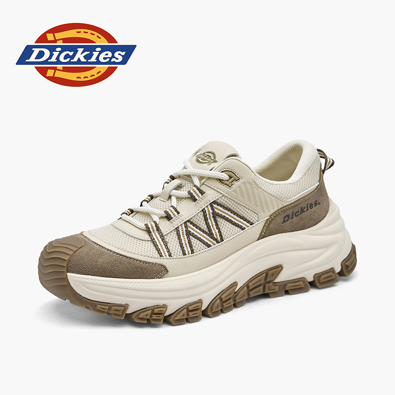 Dickies老爹鞋男2025新款男鞋秋季户外登山鞋厚底鞋子运动休闲鞋