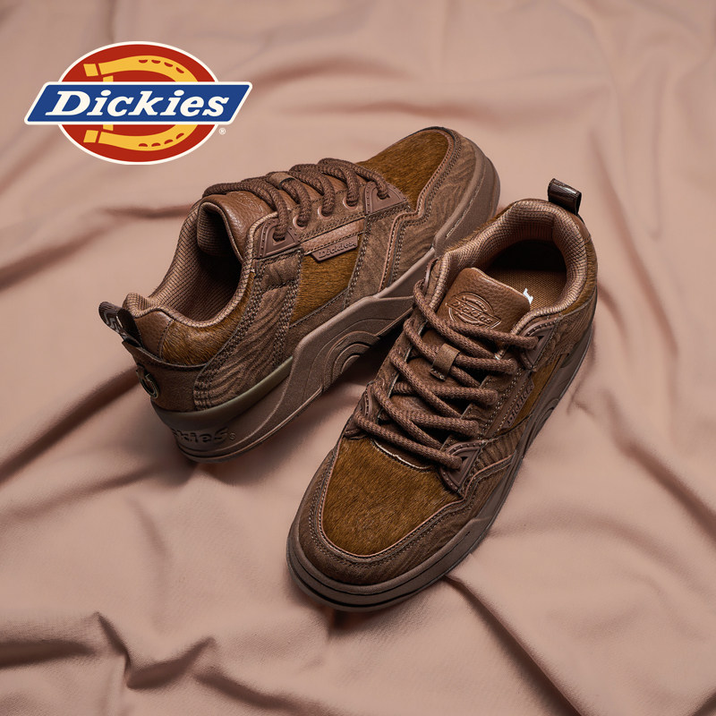 Dickies马年限定面包鞋男2026新款男鞋冬季增高鞋子真皮休闲板鞋,流行男鞋,休闲板鞋,淘宝优惠券,粉丝福利购,淘宝优惠卷