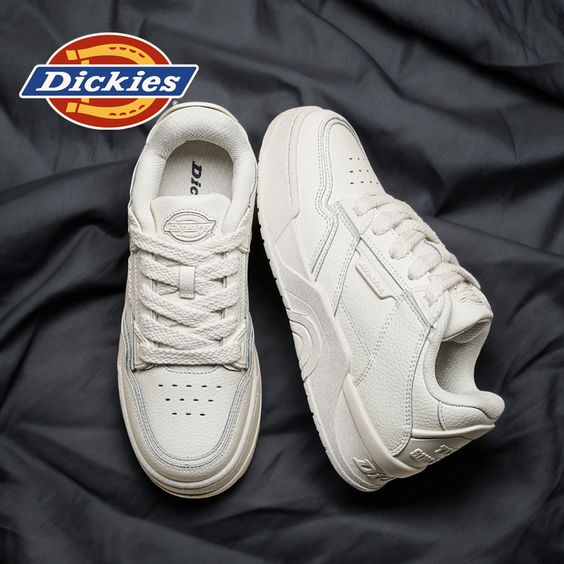 Dickies小白鞋男款2025新款面包鞋子男鞋增高百搭潮鞋休闲板鞋男