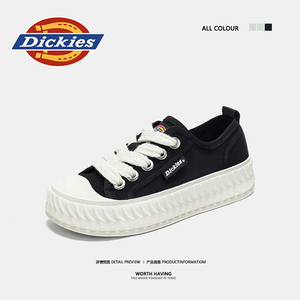 Dickies2026新款帆布鞋女士夏季透气休闲鞋运动女鞋女款潮鞋增高