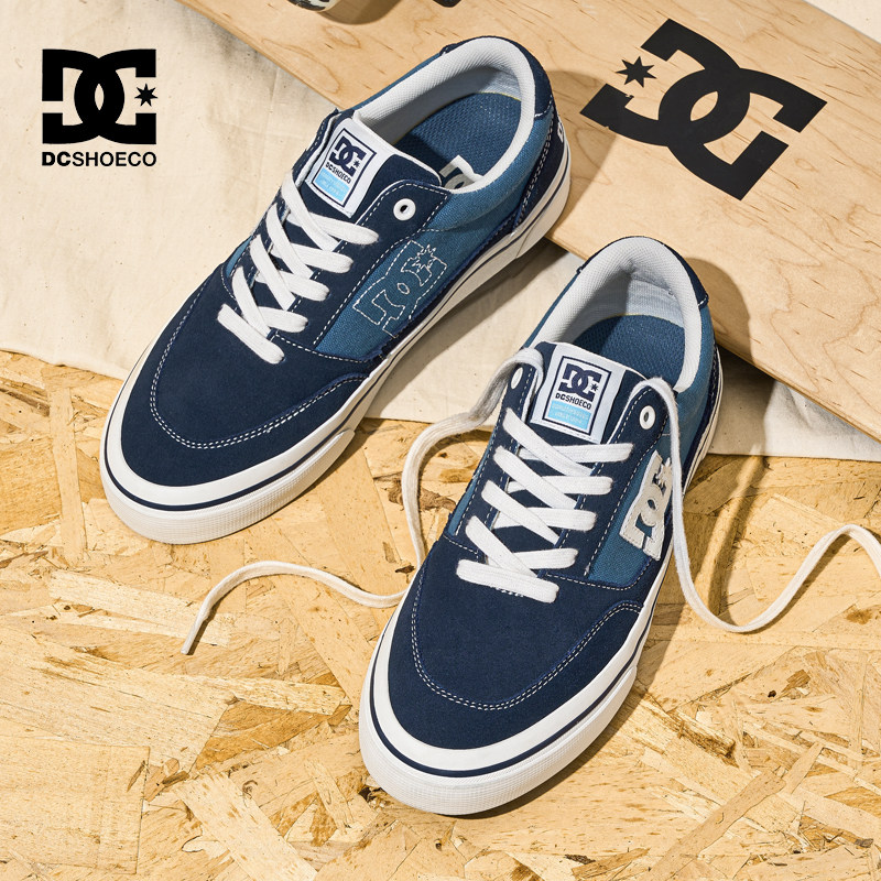 DC SHOESCANVAS CAS 运动滑板鞋男款2025冬季秋冬休闲鞋帆布鞋男