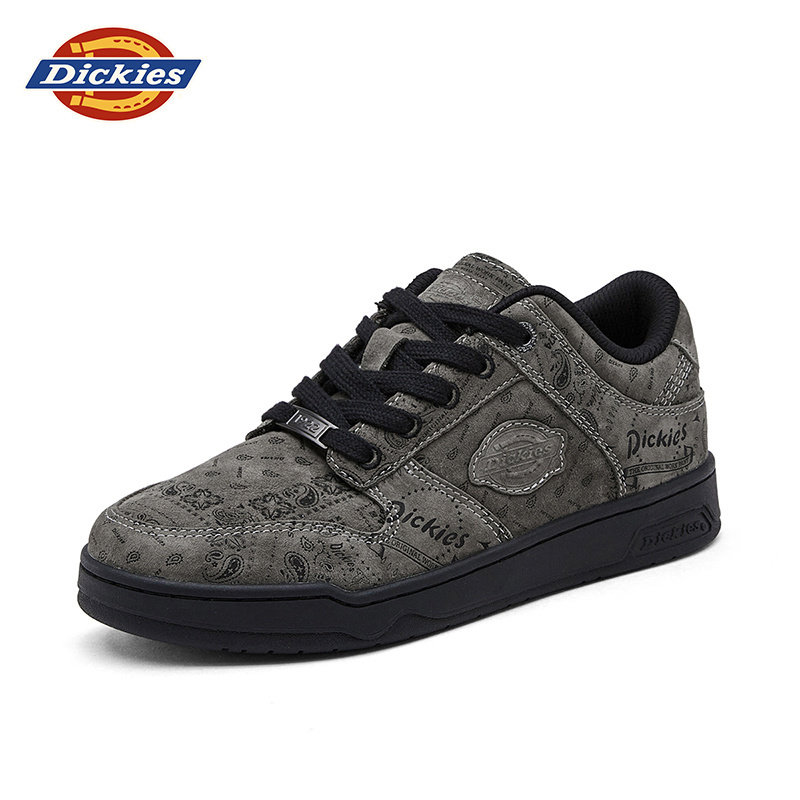 Dickies腰果花板鞋男款2026新款春季男鞋真皮鞋子休闲复古面包鞋,流行男鞋,休闲板鞋,淘宝优惠券,粉丝福利购,淘宝优惠卷