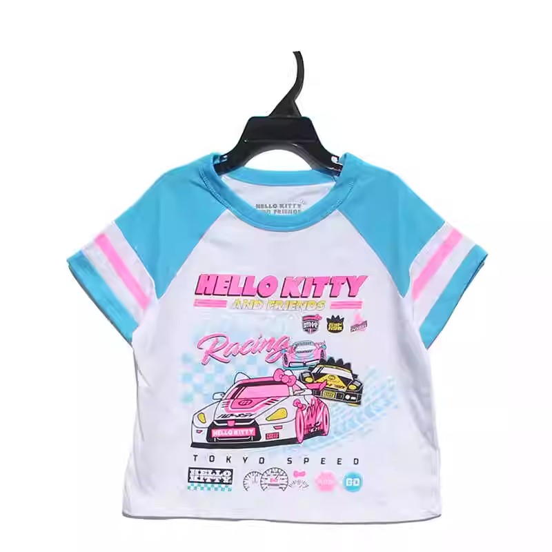 儿童半袖女孩小孩夏天衣服