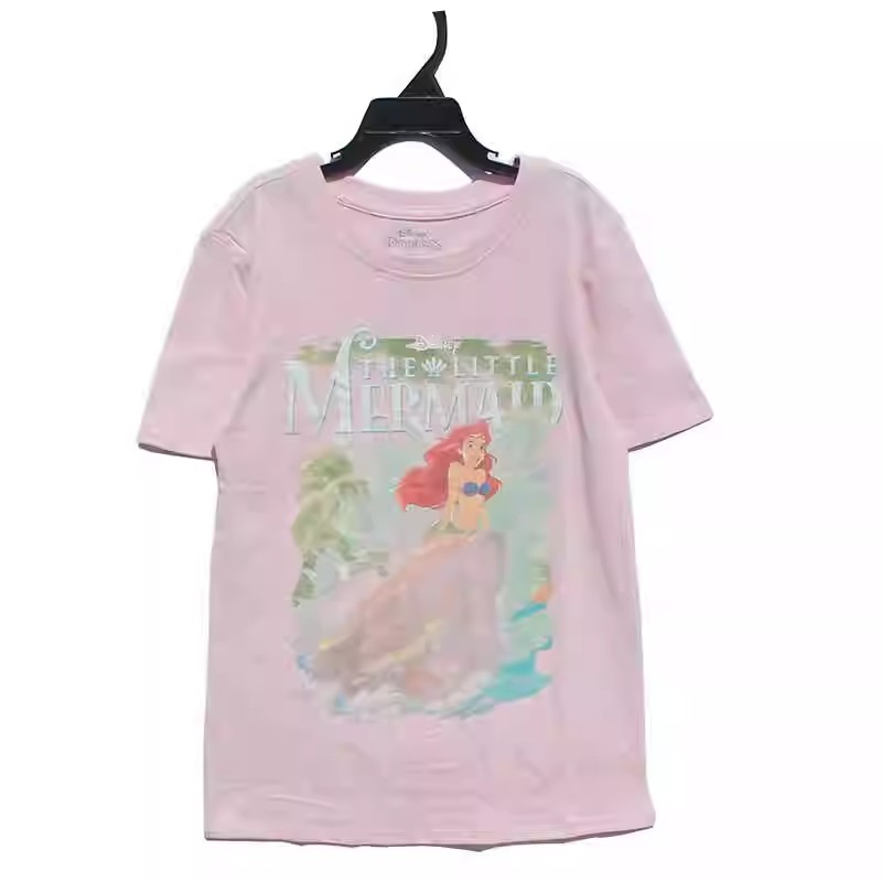 短袖大童女装夏款粉色上衣