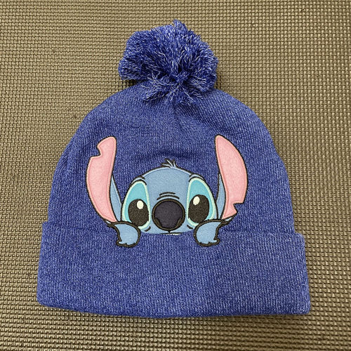 针织帽史迪奇大童冬季帽子女