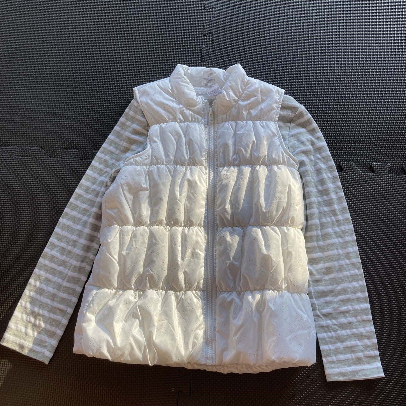 03断码130高出口尾单儿童春秋季休闲套装女孩长袖打底衫+马甲背心,童装/婴儿装/亲子装,羽绒马甲,淘宝优惠券,粉丝福利购,淘宝优惠卷