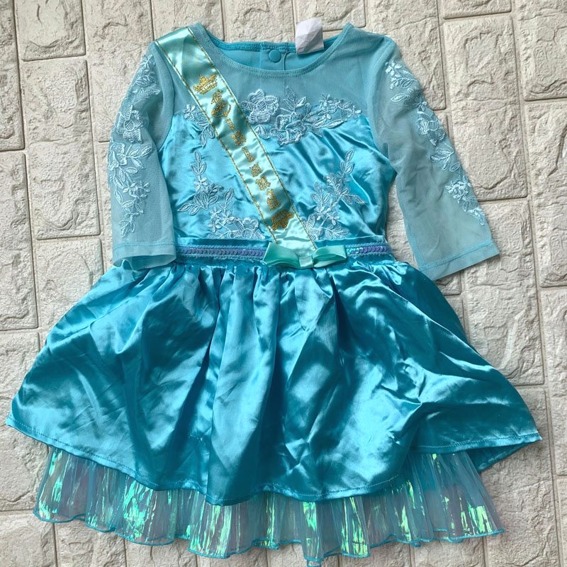 908严重次品破洞抽丝110-150高万圣节公主cos连衣裙女孩拍照造型