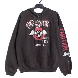 断码180高欧美时尚男装卫衣男秋冬款薄绒卫衣美式 连帽男士套头衫