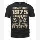 Women Old 1976 Birthday Years Shirts 49th 1975 Men Gift