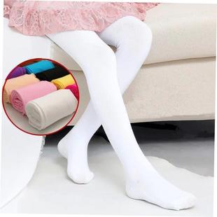 Spring Candy Color Kids Pantyhose Ballet Dance Tights for Gi