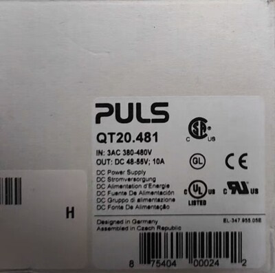 普尔世(puls)电源 QT20.481 全新原装 型号齐全欢迎进店咨询议价