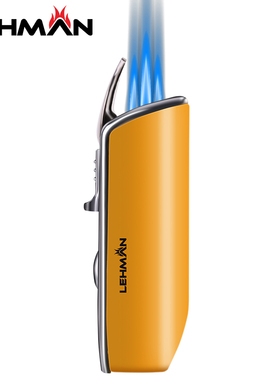 防风打火机点雪茄点香点艾灸点艾条充气焊枪喷枪LM-535黄