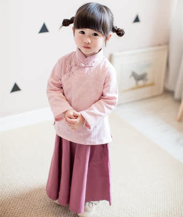 Jupe enfant en lin - Ref 2048463 Image 3